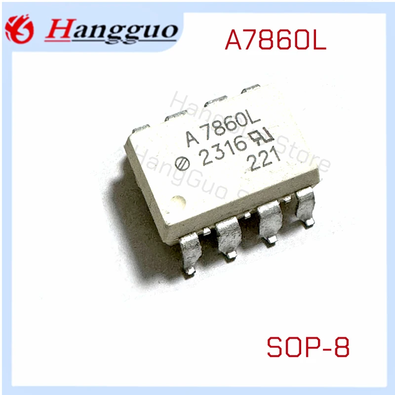 5-10PCS/LotA7860L A7860 HCPL-7860 SOP-8 Optocoupler isolator Photocoupler IC module