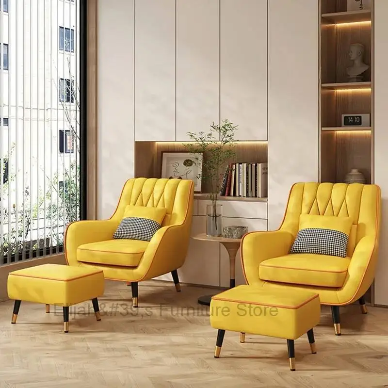 

Nordic Gamer Living Room Chairs Lounges Salon Arm Sofa Living Room Chairs Ergonomic Pedicure Mecedora Balcony Furniture XY50LRC