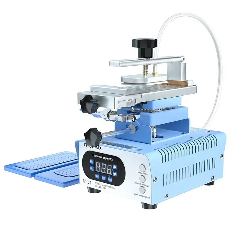 FW-361Max 7 in 1 Mid-Frame Removal & Separator Frame LCD Separator Machine Rotary Vacuum Heating     for Phone Repair