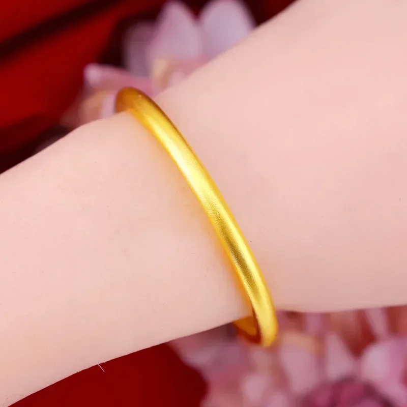 

9999 Real Gold 24K Ancient Law 5mm Heritage Bracelet Women's Ancient Law Ring Bracelet