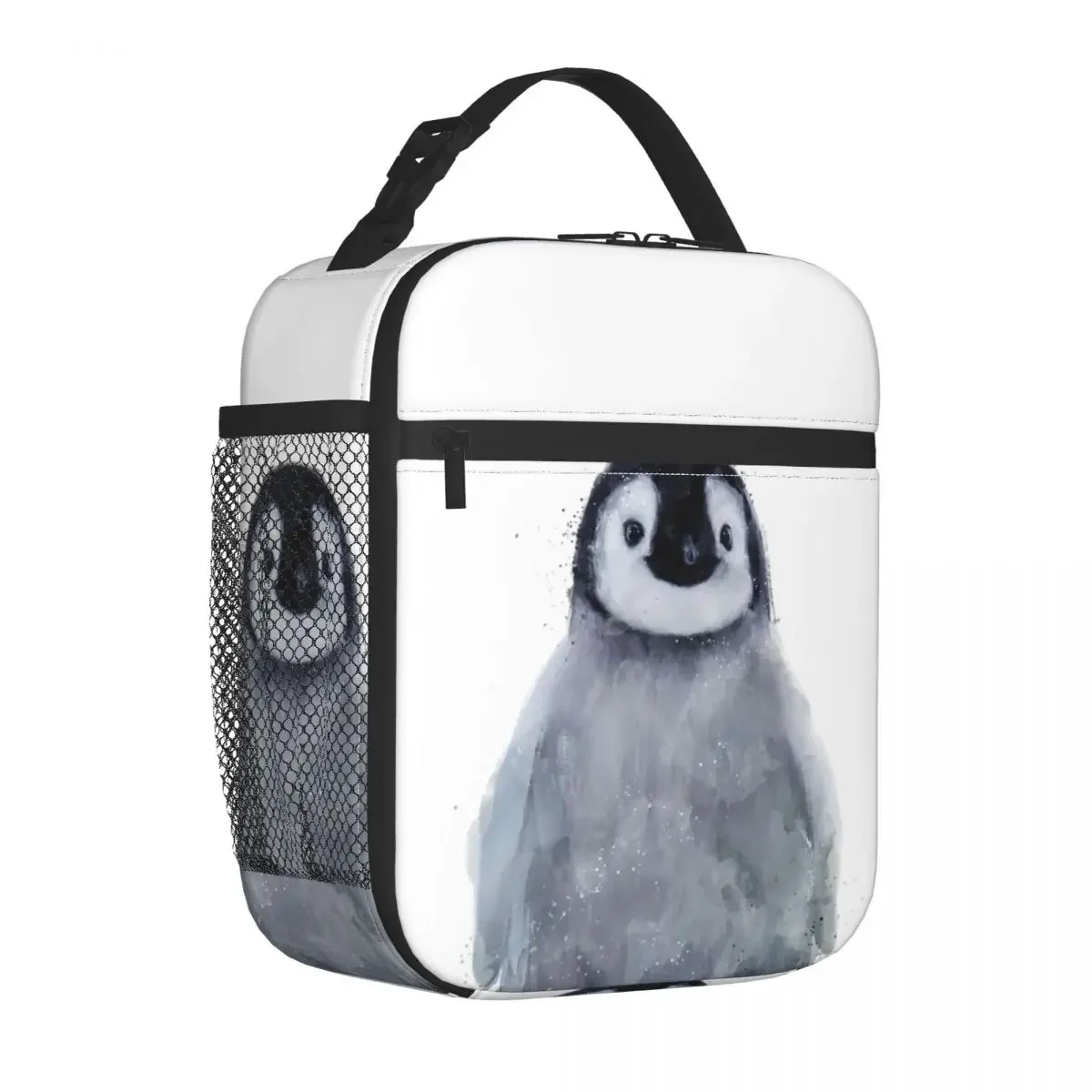 

Little Penguin Insulated Lunch Bags Cooler Bag Lunch Container Cartoon Animal Leakproof Lunch Box Tote Men Women School Picnic
