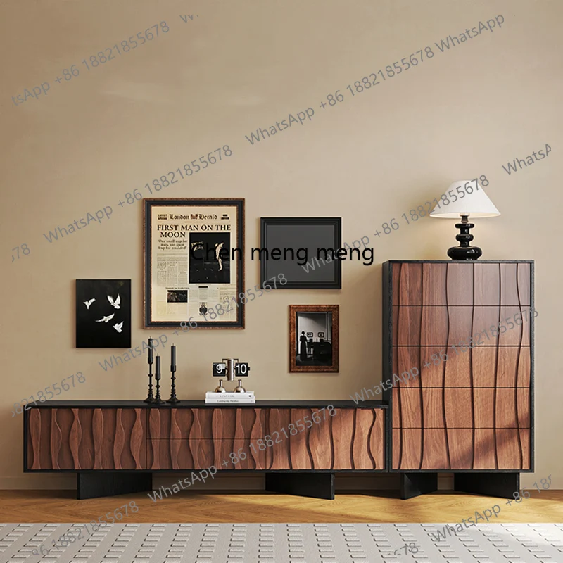 

Vintage Design Tv Stand Modern Luxury Drawers Storage Tv Stand Aesthetic Premium Mueble De Sala Modernos Living Room Furniture