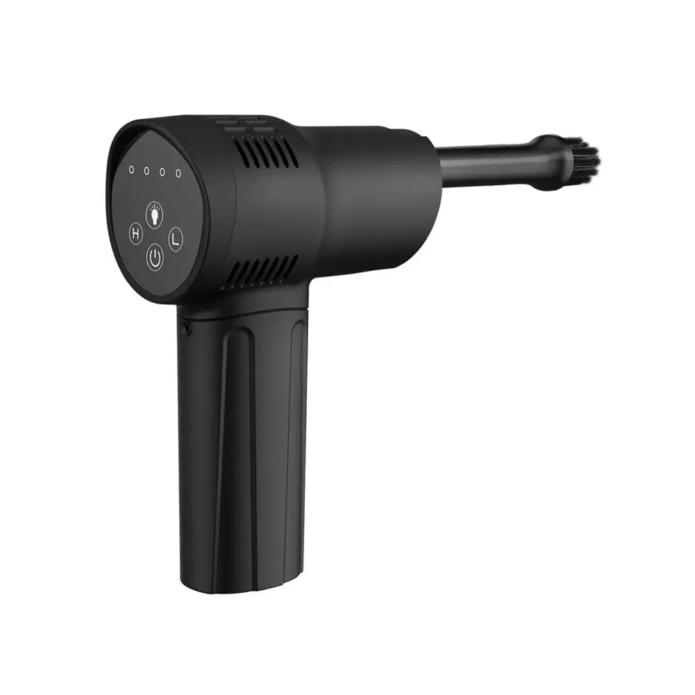 60W Wireless Air Duster Dust Blowing Gun USB Compressed Air Blower Cleaning For Computer Laptop Keyboard Camera Cleaning Cleaner