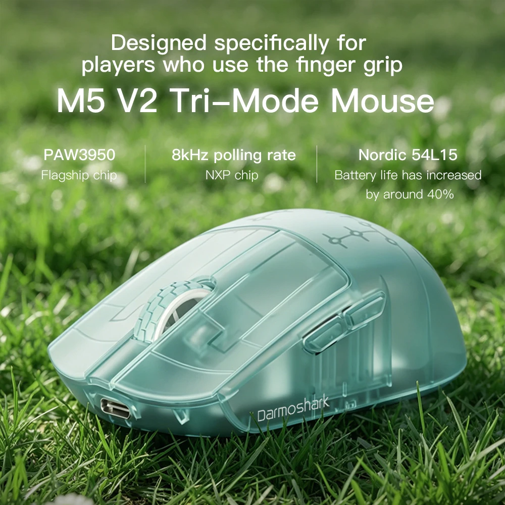 Mouse Gamer Sem Fio Darmoshark - Esports Gaming Mouse Wireless avaliação e preço