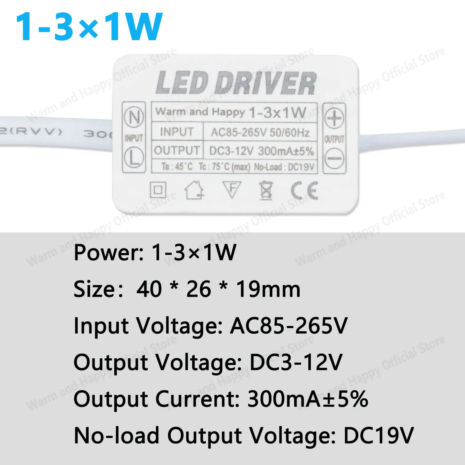 LED Driver 220V 3W 5W 7W 12W 18W 20W 25W 36W LED Transformer Constant Current Drive Power Accessories 250mA 300mA