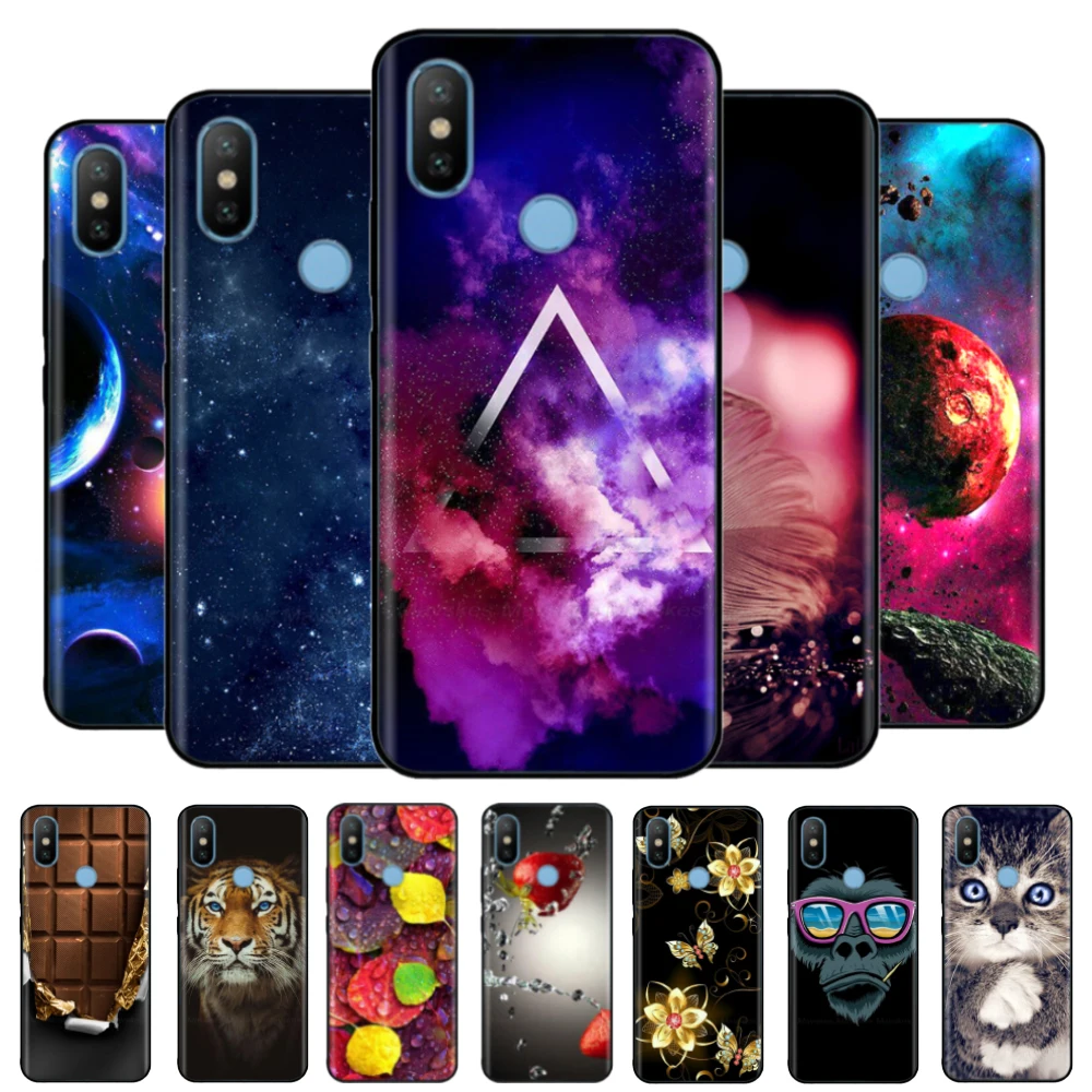 

Case for Xiaomi MI A2 Lite Soft Silicon Tpu Phone Cover for Xiomi Xiaomi MI A2 MiA2 Lite Phone Coque Back Cases Bumper Fundas