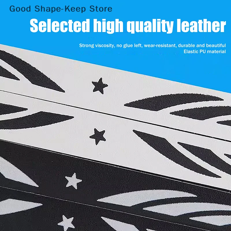 10 قطعة مضرب كرة الريشة مكافحة الطلاء قبالة ارتداء مقاومة الرياضة رئيس حافة حامي الشريط ذاتية اللصق شفافة عقال ملصق