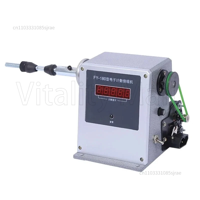 

Semi-automatic Counting Winding Machine Electric Winding Tool Digital Display Winder 0-9999 Counting Range