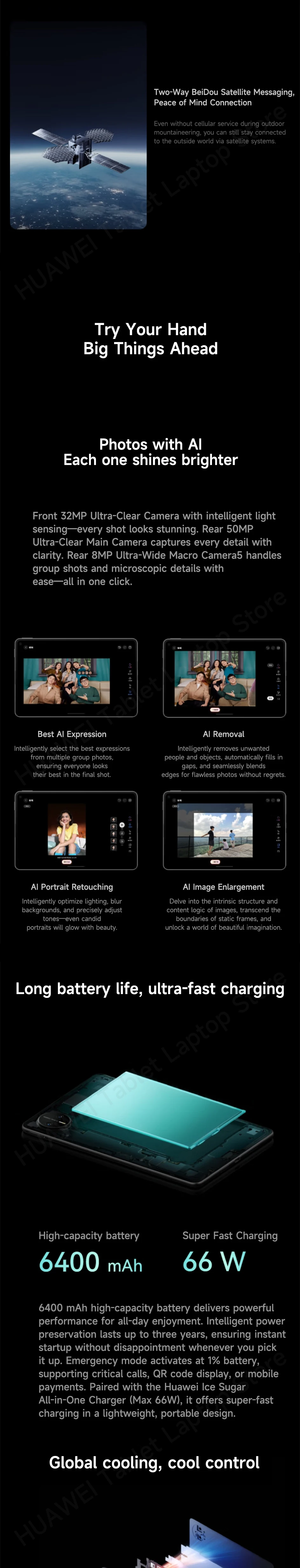 2025 HUAWEI TabletMatePad Mini LTE/WiFi 7 8.8-inch CPU Kirin 9010 Harmony OS 6 OLED 2.5K 120Hz 12GB 256GB/512GB MLR-AL10