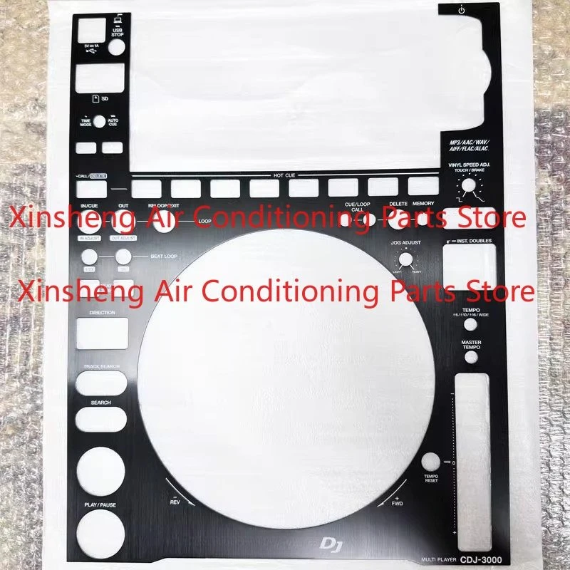 Suitable for Pioneer CDJ3000 Decker Exterior Top Cover Plastic Housing DNK6856 Aluminum Alloy Panel DAH3258