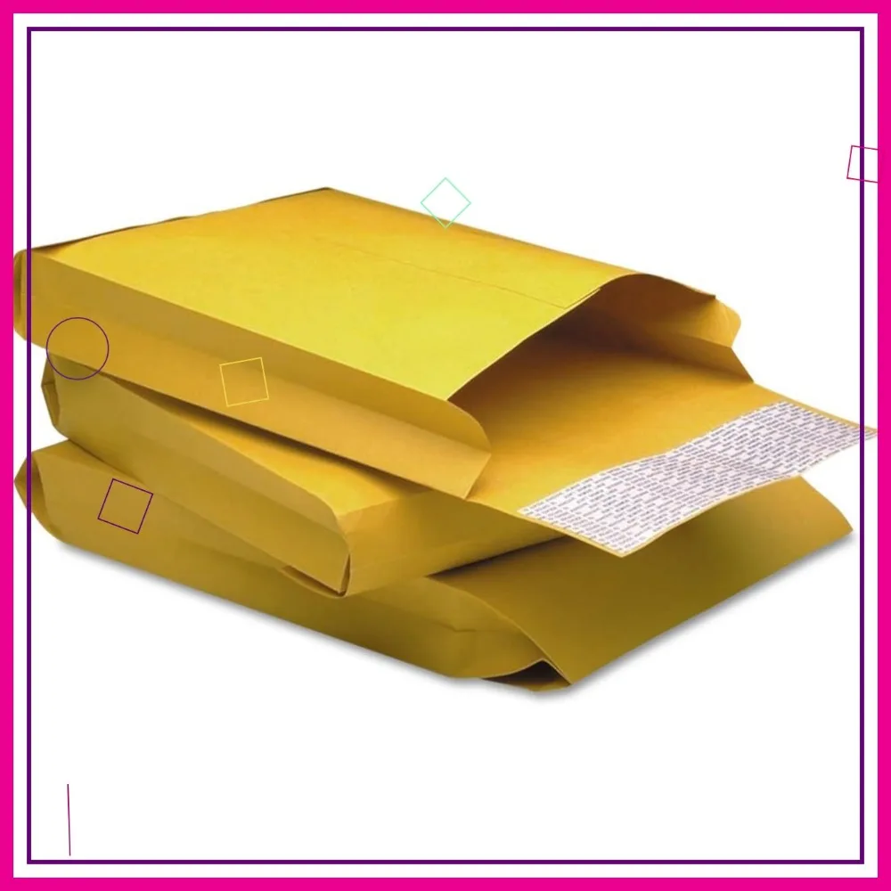 

9x12x2 Kraft Expansion Envelopes, Redi-Strip Seal, 25 Pack