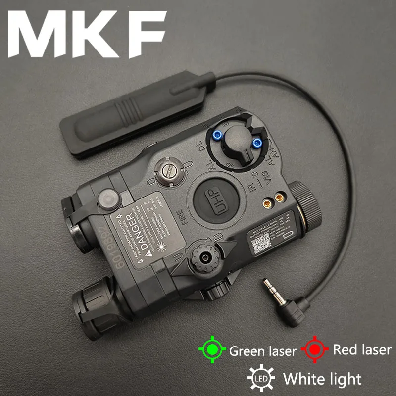 Airsoft PEQ-15 PEQ15 Tactische Rode laser Groene Laser IR Invullicht LED Strobe Jacht WapensScout Light Gericht Fit 20mm Rail PEQ