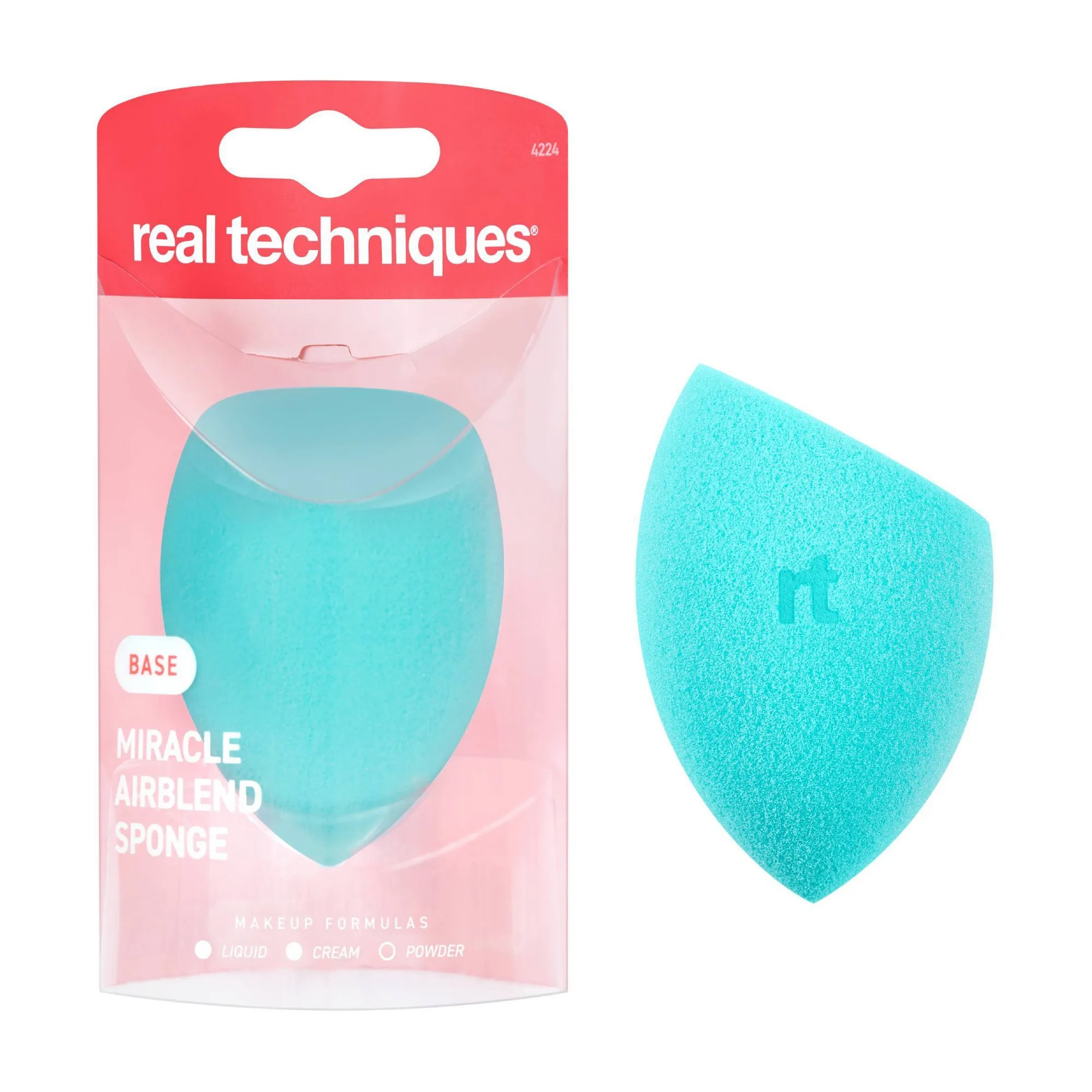 Soft Airblend Makeup Sponge For Liquid Foundation, Seamless Blending Beauty Tool With Smooth Finish Look