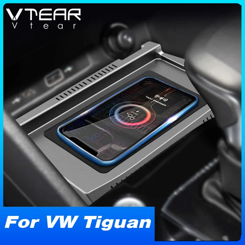 

Car Wireless Charger For Volkswagen VW Tiguan allspace MK2 2023-2017 Fast Charge Phone Holder Charging Plate Accessories