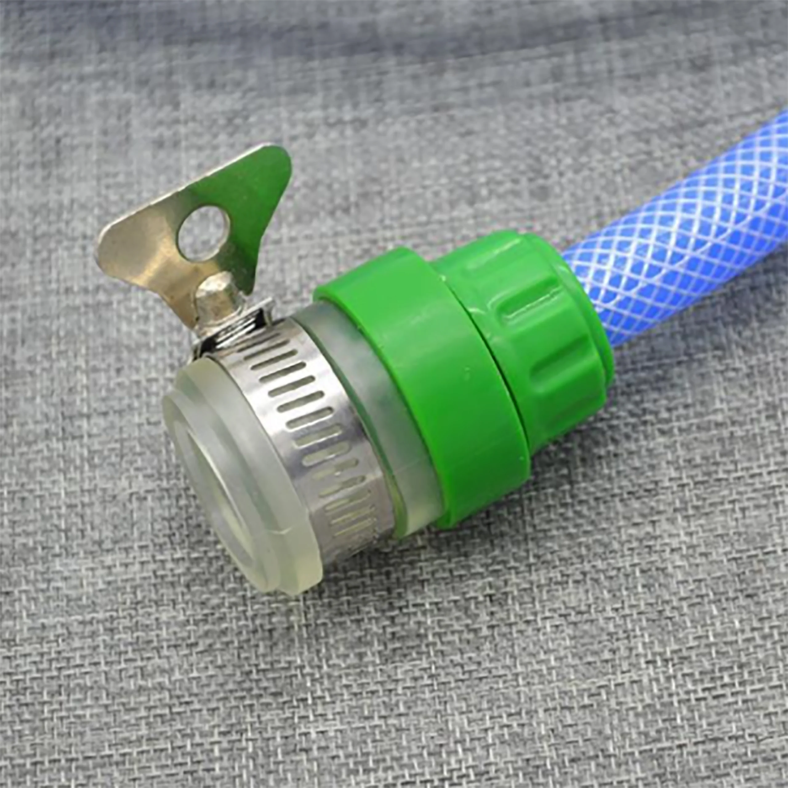 1/2 Hose to 16mm Round Tap Connectors Garden Tap Water Faucet Quick Connector 16mm Hose Fittings 1Pc