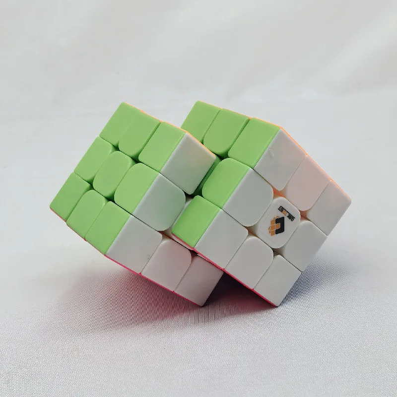 Cubo especial quebra-cabeça 3x3 cubo siamês conjunto alienígena cor restringida rotação 3x3 2 conectado 8 cubo mágico presentes de aniversário