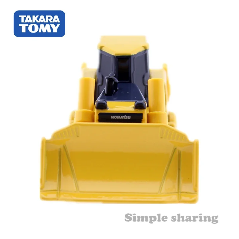 Takara Tomy Tomica No. 56 Komatsu Bulldozer D155AX-6 Scale 1/109 Construction Vehicle Diecast Metal Model Kit Toys For Children