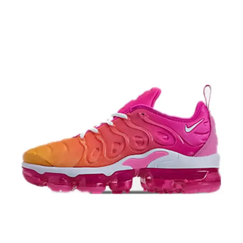 Nike Air VaporMax Plus Anti-slip Wear-resisting Comfortable Breathable Outdoors Sports Sneakers Girls Fitness