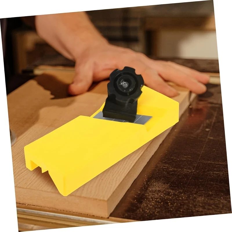 Adjustable 45° chamfer knife for wood & gypsum board.Non-electric,manual precision cutting—ideal for desk woodworking & trimming