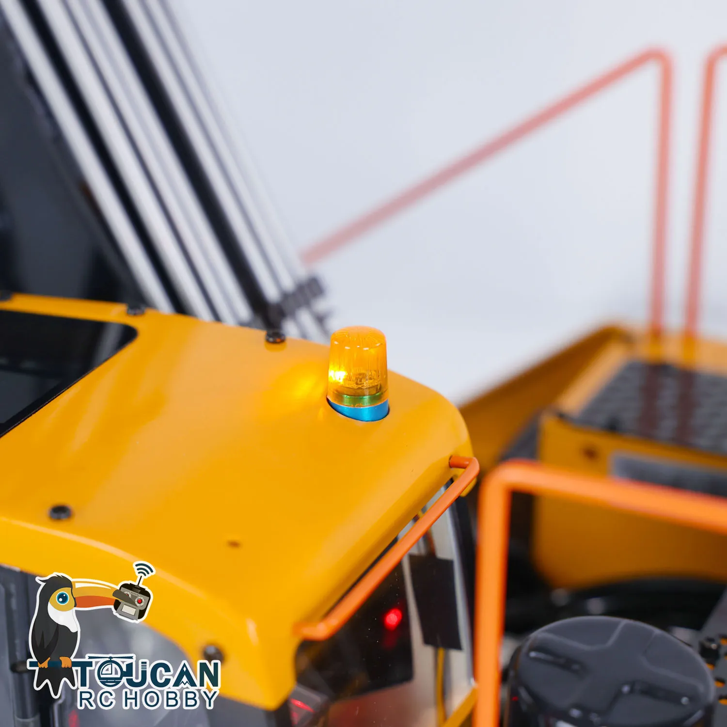 Toys 1/14 EC380 Metal RC Hydraulic Excavator Tracked Electric Wireless Control Digger Painted Assembled Trucks Car Vehicle Model