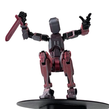 Mannequin factice imprimé en 3D, série 13 d'aspiration magnétique, jouets, figurines d'action, Robot Shapeshift mobile multi-articulé, ornements, cadeau