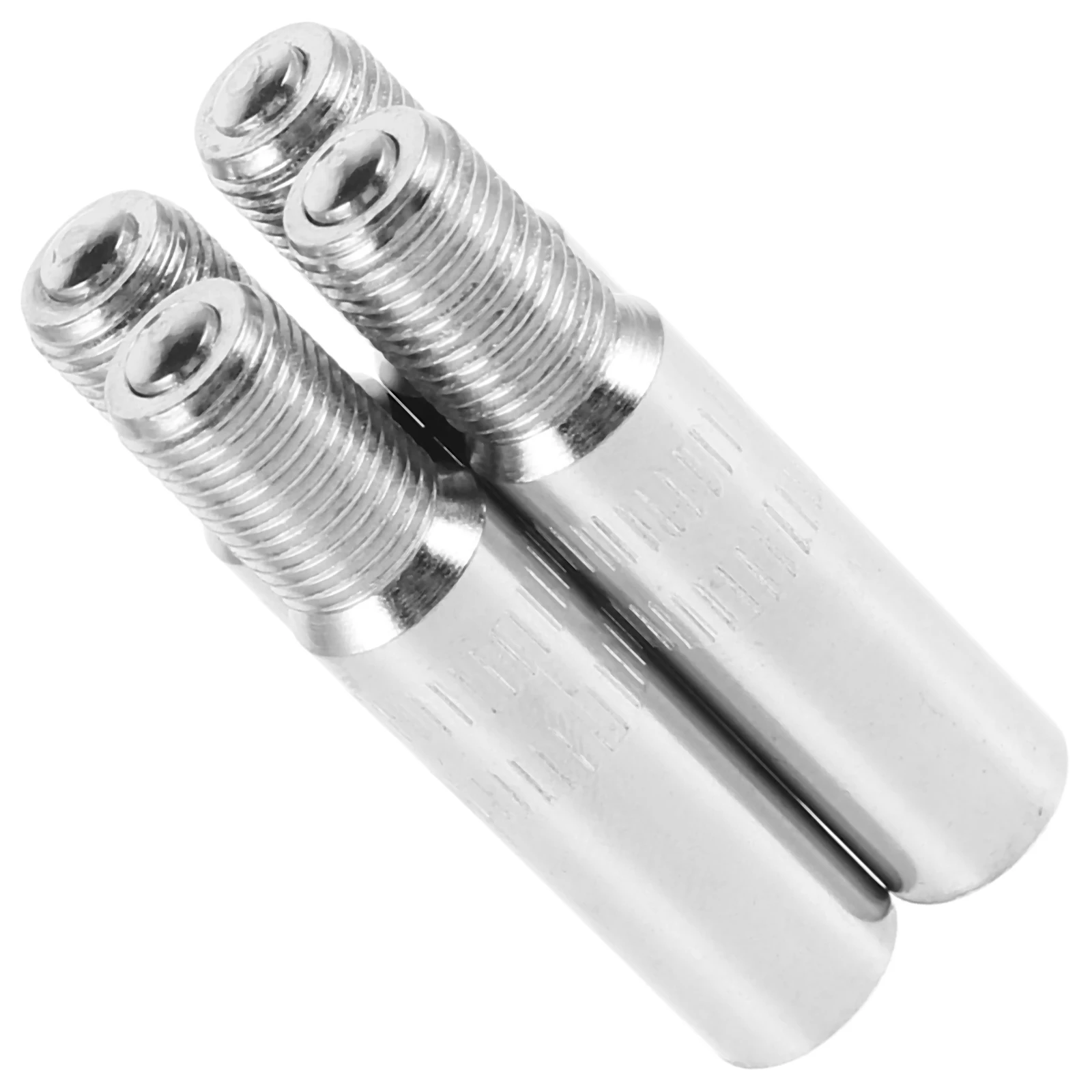 

4pcs Extender Cap Extensions for Car Tire Extension Auto Valve Wheel Adapter Screw-on Car Valve Stem Extender Compatible