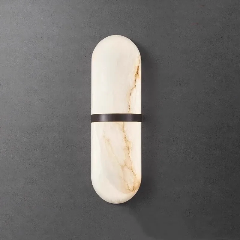 ضوء الجدار الرخام لغرفة المعيشة ، مصباح النحاس في الأماكن المغلقة ، الشمعدان السرير ، الإضاءة لاعبا اساسيا ، الديكور ، ديكور المنزل #1