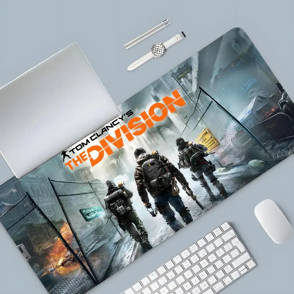 Tom Clancy S The Division Mouse Pad Cartoon Lockedge Large Gaming Pad Computer Gamer Keyboard Mouse Mat Desk Mousepad for PC Des