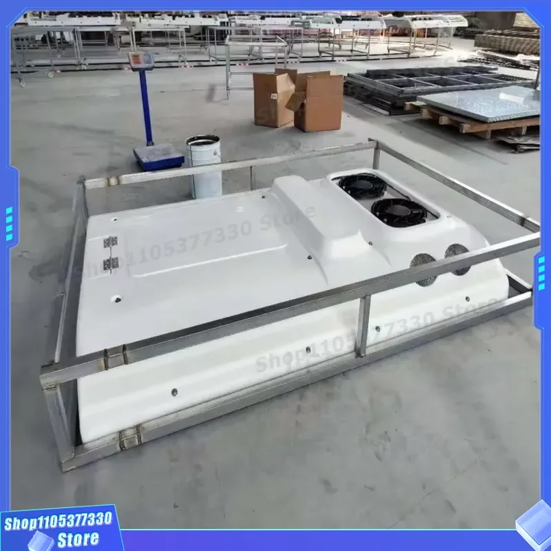 16KW 24V DC Electric Air Conditioner for RV Bus Mini Coach 6-7m Vehicle AC Unit Cooling System Heavy Duty Truck Camper Van