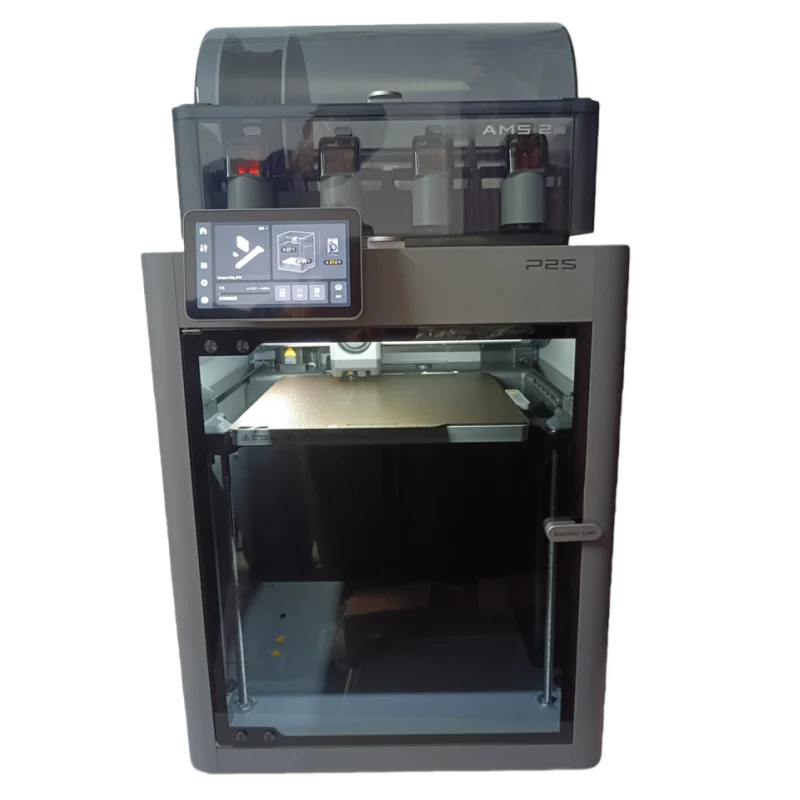 For' Bamboo Lab Original P2S Combo Automatic New 1 Year Fast Print Speed 600 Mm/s Desktop Closed Core-XY Multi-color FDM 3D