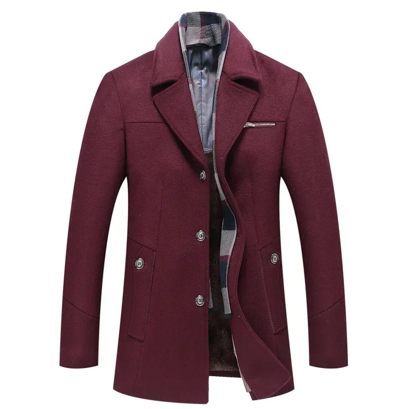 Thumbnail 4 - #20 Cheap Mens Wool Blend Overcoats Worth Buying
