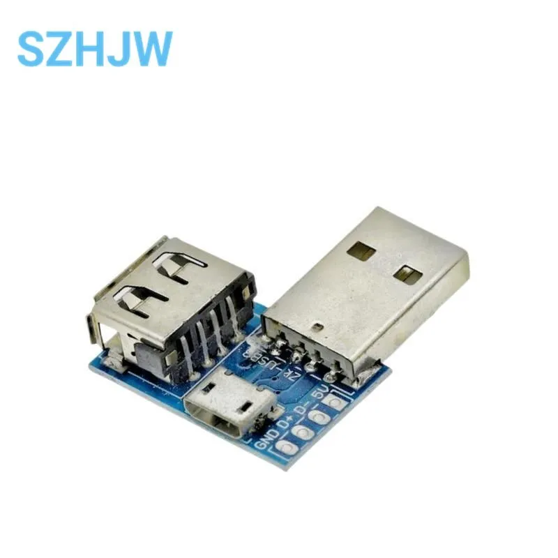 Złącze USB do Micro USB żeńskie USB 2.54-4P płyta testowa XY-USB4 płyta adaptera USB