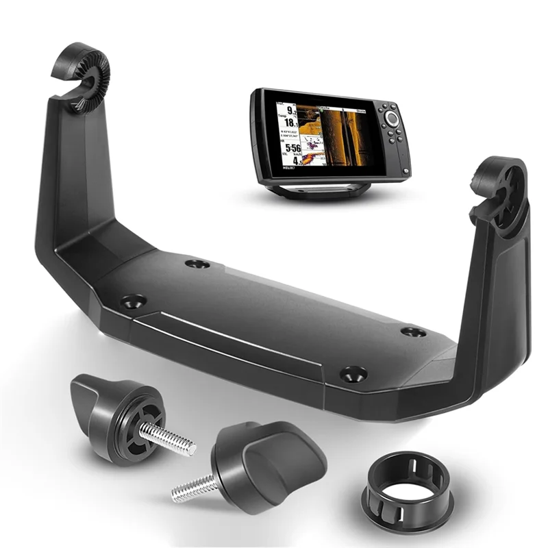 【SLEEK DESIGN】For Humminbird Helix-7 Series Fish Finder Gimbal Bracket Mounting Kit 740146-1 With Knobs Screws