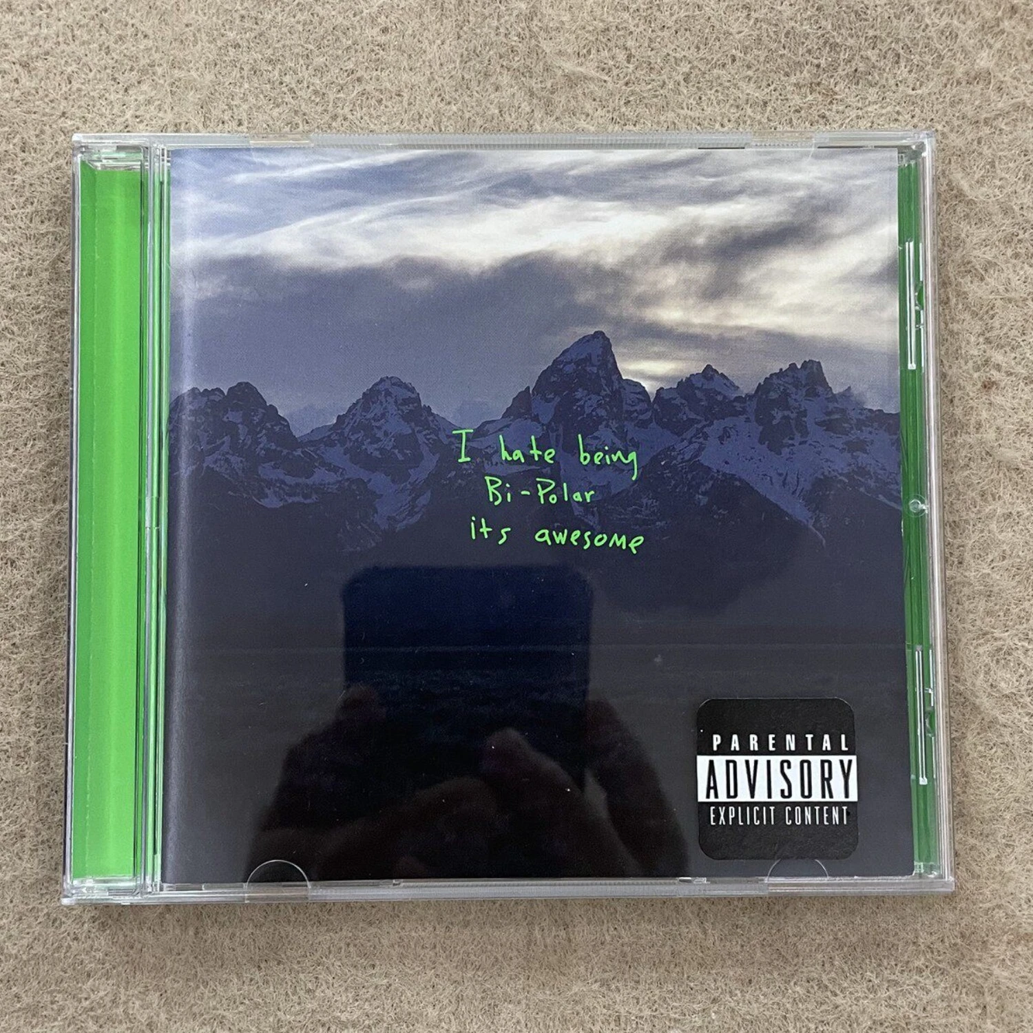 

Rare Sealed Kanye West Ye Hip Hop Rap Audio CD Clear Digital Sound Collectible for Fans Home Art Decor