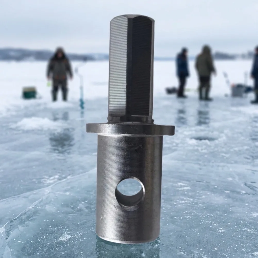 Cordless Ice Auger Drill Adapter /Converter 18/20mm 20 Wing Bolts And Screws Drill Bit Converter Head For Ice Fishing