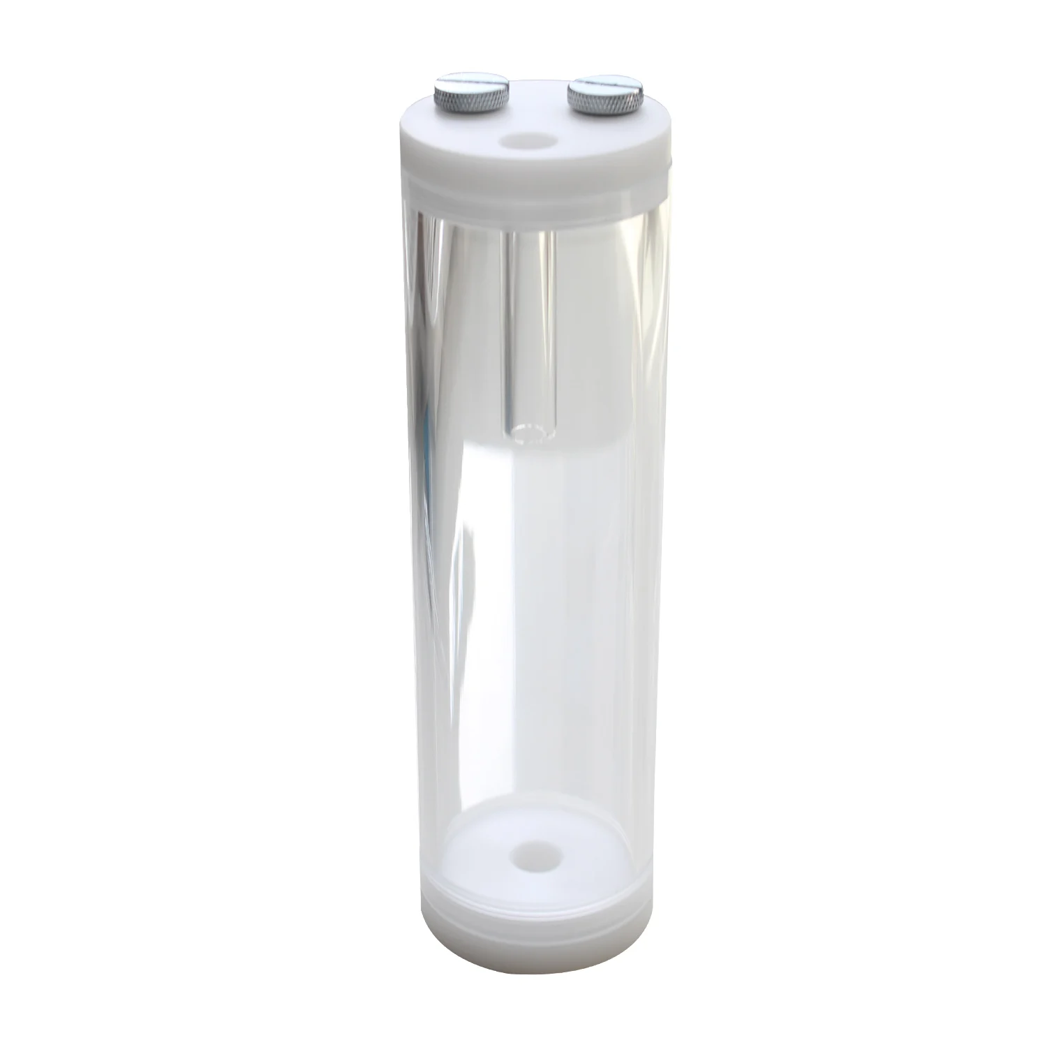 81/150/210mm high 60mm thick transparent acrylic cylinder reservoir Cylinder Reservoir Water Cooling