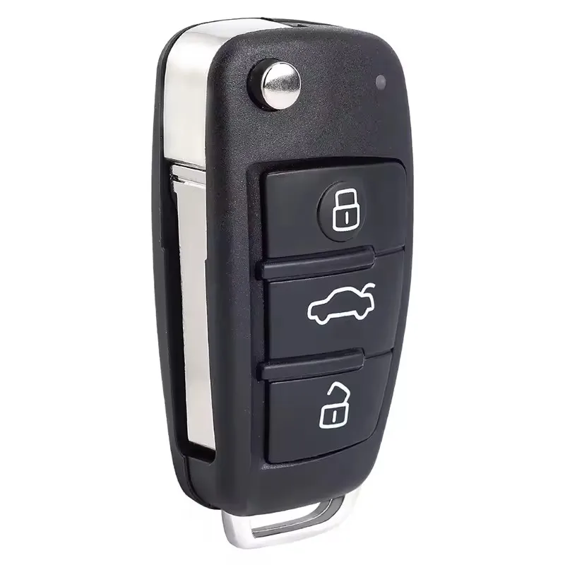 KEYECU MQB48 Chip Keyless Go P/N: 81A 837 220H 81A837220H 434MHz For Audi A3 Q2 Q3 Flip Car Remote Key Control view 3
