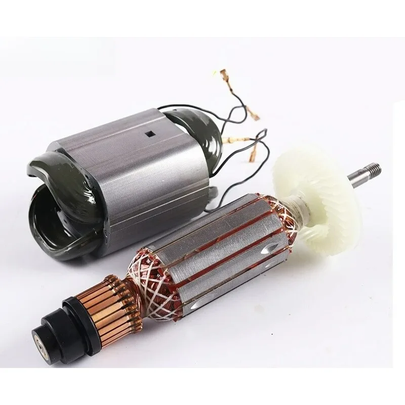Rotor Armature for GWS15-150 GWS14-150 Angle Grinder Stator Coil Anchor Rotor Armature Replacement Accessories