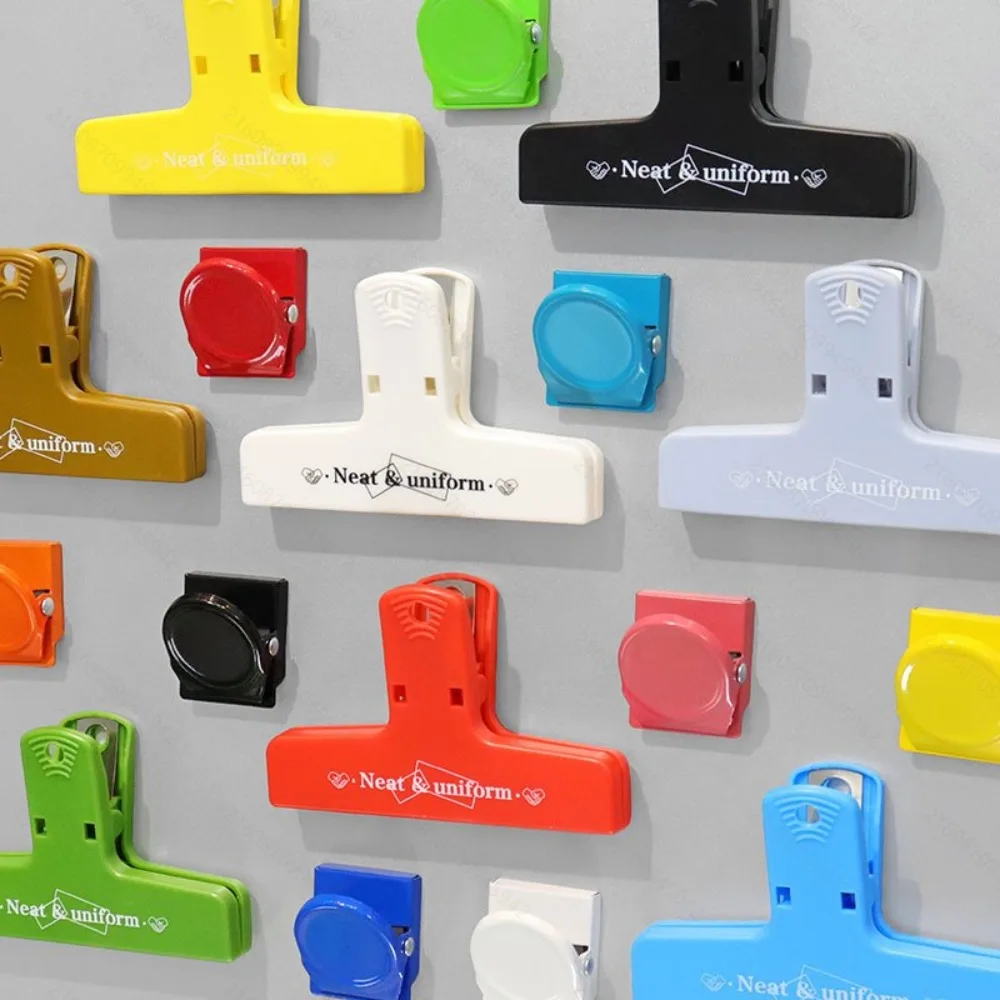 1/5pcs Magnetic Clips for Refrigerator,Bag Clip,Magnetic Bag Clips with Air Tight Seal for Food Storage, Multicolor