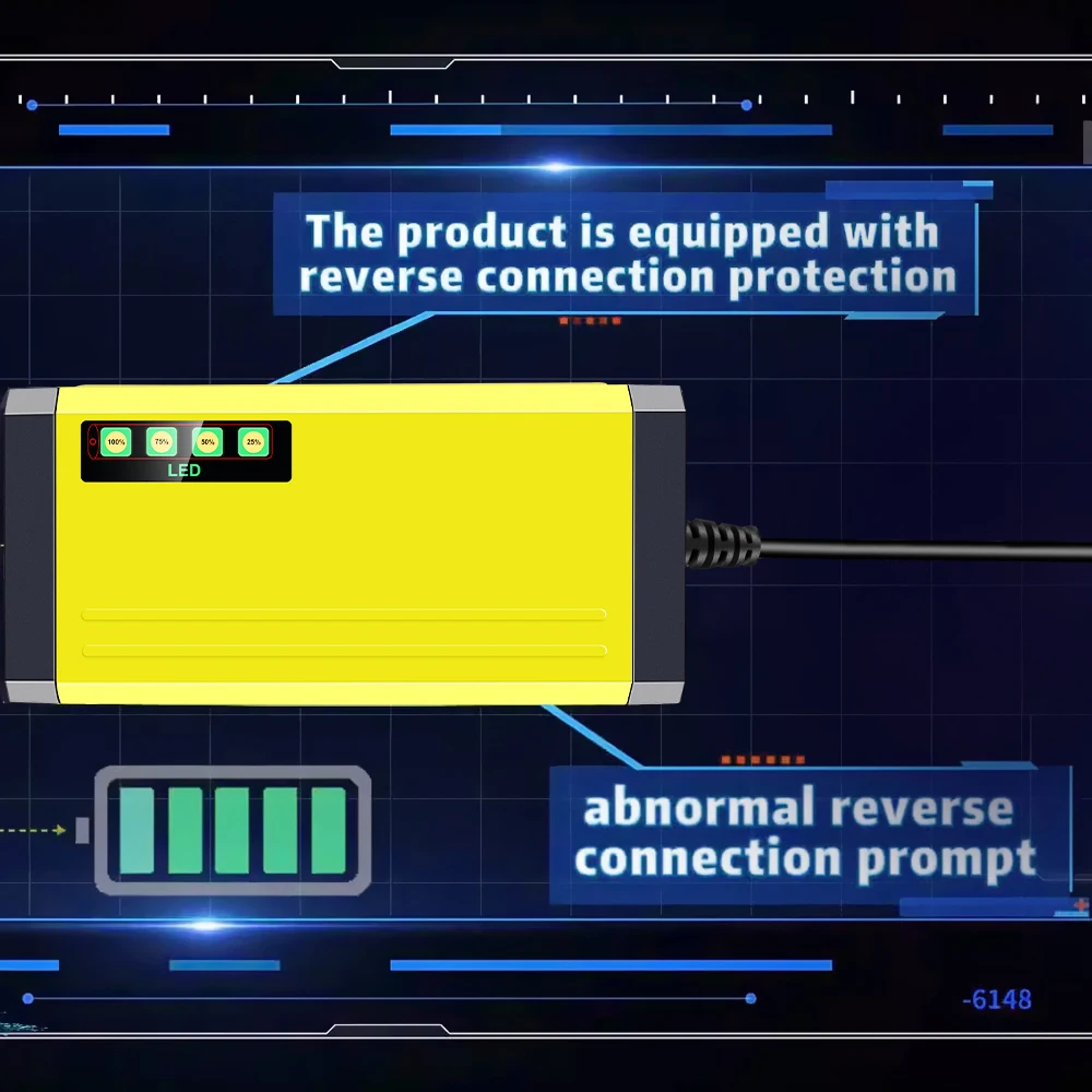 Car Battery Charger 220V Power Puls Repair Charger Moto Truck Battery Charger 12V 2A Wet Dry Lead Acid Battery LED Display