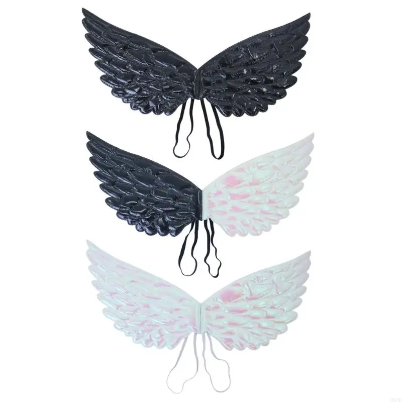 

H58E Butterfly Wing Costume for Women Girl Halloween Fairies Wing Costume for Girl Women Christmas Birthday Dress up Outfit