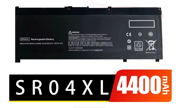 

Sr04xl для hp shadow/shadow and light elf 3/4-го поколения pro/galaxy fleet 3/4-го поколения, 4400 мАч