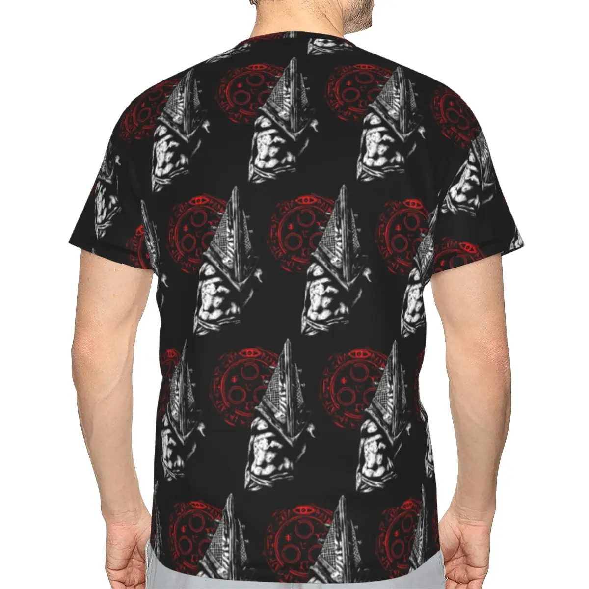 Chain Link And Fog Silent Hill Game 100% Cotton T-Shirt Men'sClassic T Shirts Men Round Neck Short Sleeve