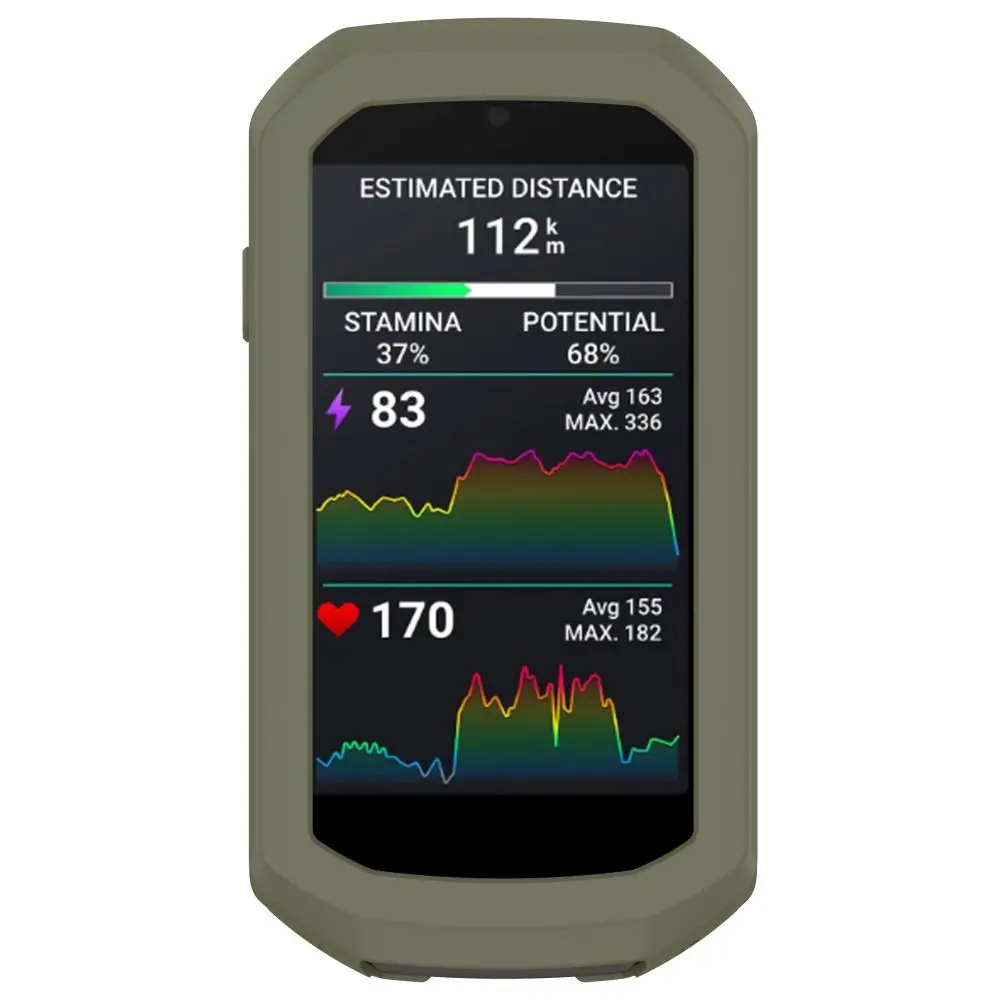 New Silicone Protective Case Bumper Anti-collision Case Cover Accessories Bicycle Computer Screen Protector for Garmin Edge 1050