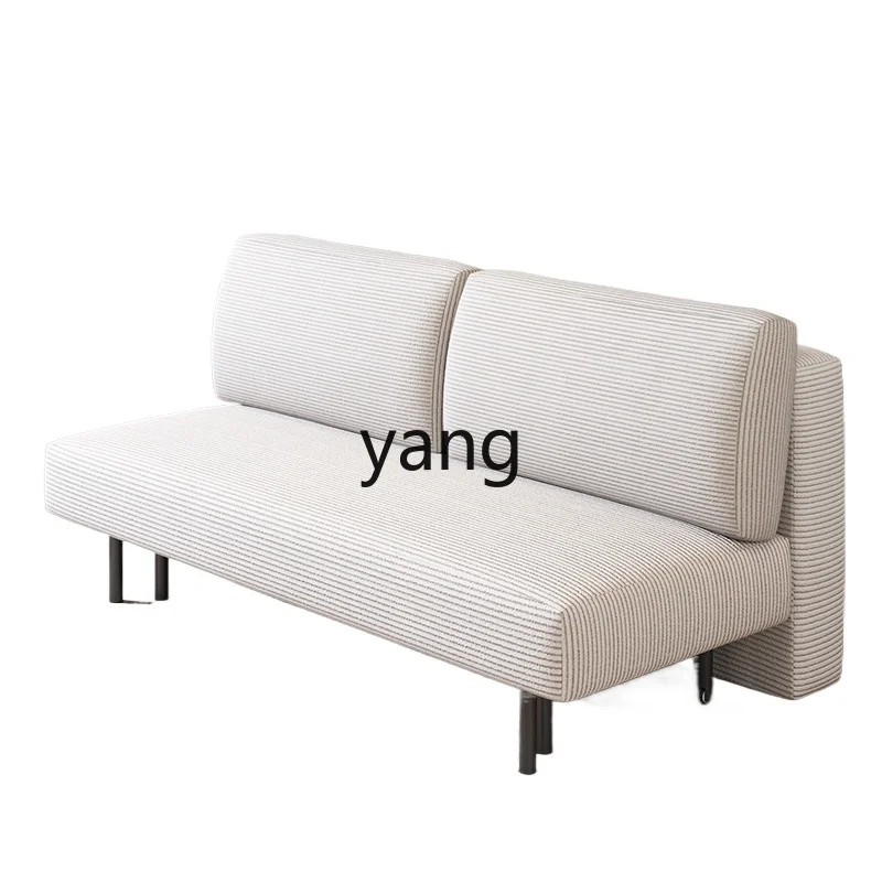 

Yjq Sofa Bed Variable Large Dual-Use Multifunctional Folding Single Fabric Removable and Washable Sofa