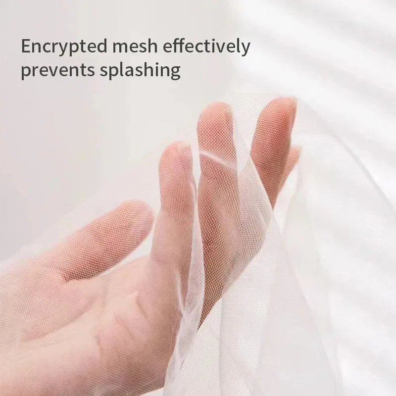 Mesh Bird Cage Cover Shell Skirt Net Easy Cleaning Catcher Guard Bird Cage Stretchy Mesh Parrot Bird Cage Net Bird Cage Cover
