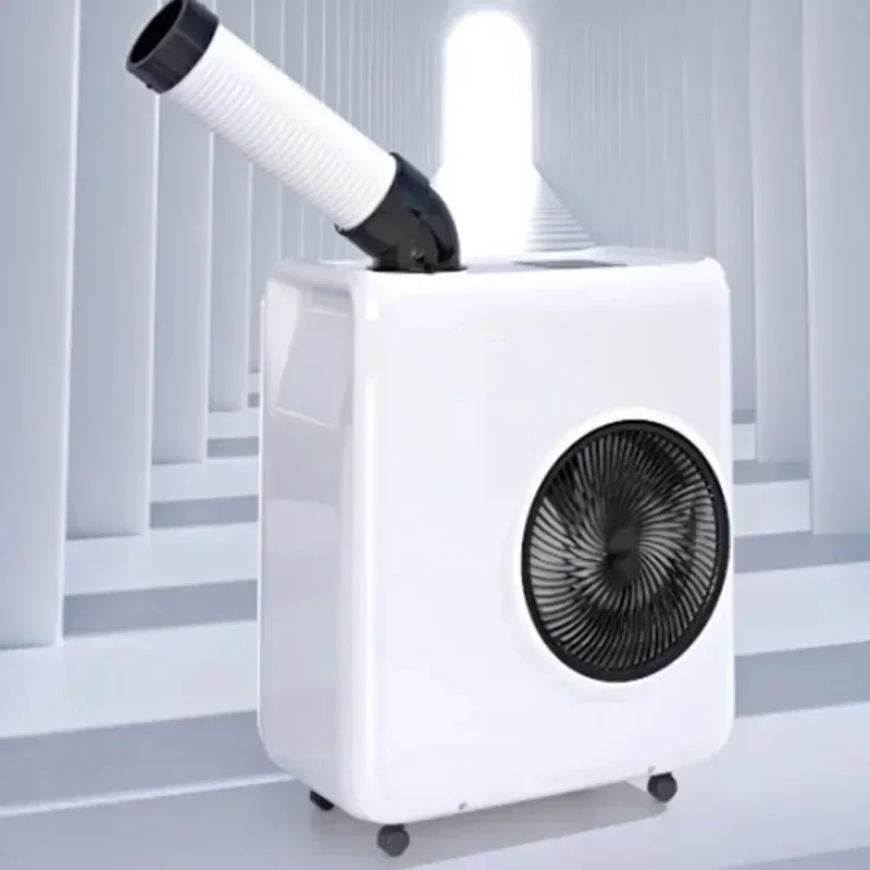 Portable industrial air conditioner/spot cooler for workstation cooling and kitchen temperature reduction;installation-free 220v