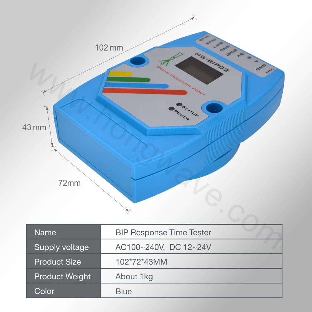 BIP Common Rail Injector Response Time Tester BIP Diesel Injectors Tester Test Bench Heui Pump Nozzle CRIN Repair Auto Tools Kit