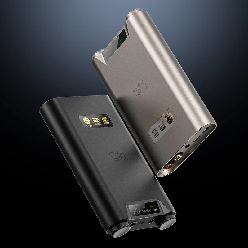 SHANLING H7 High-End Portable DAC AMP Headphone Amplifier AK4191EQ AK4499EX chips Hi-Res MQA 8x Bluetooth 5.0 PCM768 DSD512 LDAC