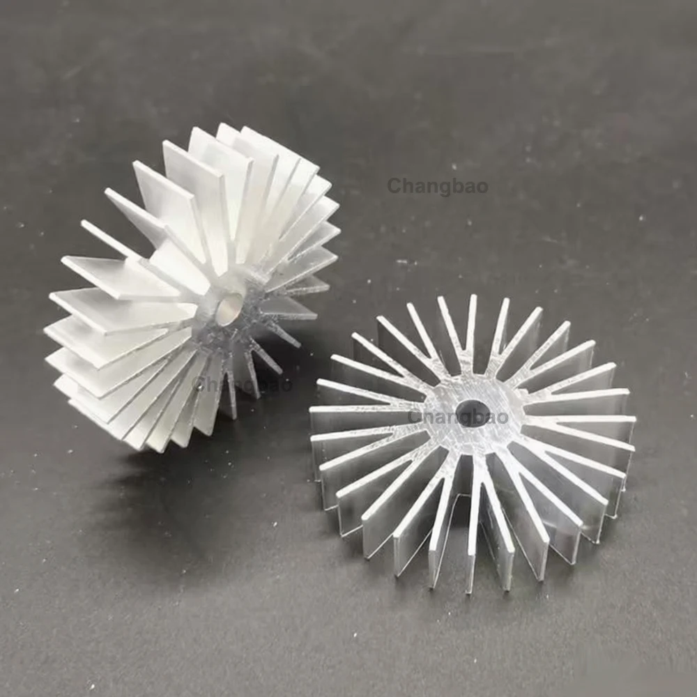 Diameter 45mm LED Radiator 3W SMD Plastik Bulb Light Heatsink